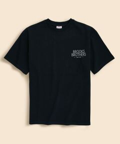 Brooks Brothers / ブルックス ブラザーズ Tシャツ | USAコットンジャージー　グラフィックロゴ　ヘビーウェイトTシャツ
