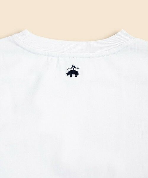 Brooks Brothers / ブルックス ブラザーズ Tシャツ | USAコットンジャージー グラフィックロゴ ヘビーウェイトTシャツ | 詳細2