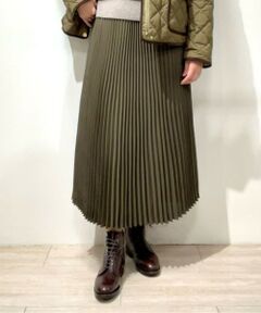 Brooks Brothers / ブルックス ブラザーズ ロング・マキシ丈スカート | ポリエステルツイル　プリーツスカート