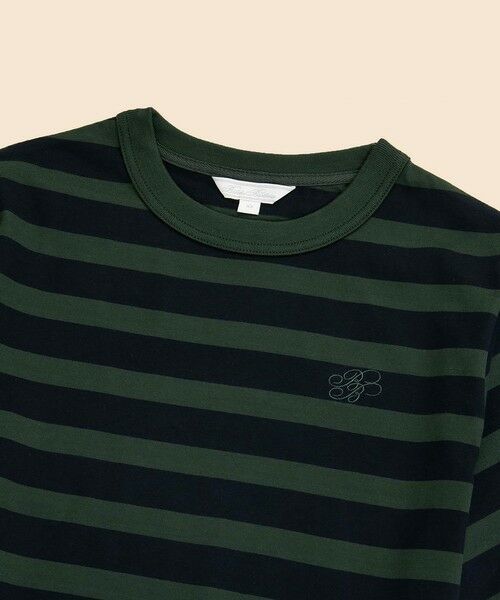 Brooks Brothers / ブルックス ブラザーズ Tシャツ | 【Double B Collection】コットン BBロゴ マリナーストライプ ヘビーウェイトTシャツ | 詳細6