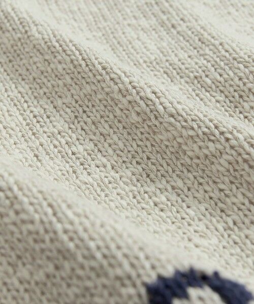 Brooks Brothers / ブルックス ブラザーズ ニット・セーター | コットン/リネン ジャカード アンカー クルーネックセーター | 詳細2