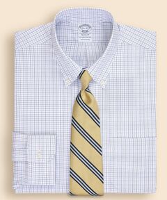 Brooks Brothers / ブルックス ブラザーズ シャツ・ブラウス | Brooks Brothers Explorer　コットンブレンド　ウィンドウペイン　ドレスシャツ　Regular Fit