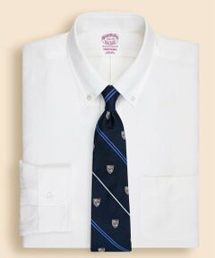 Brooks Brothers / ブルックス ブラザーズ シャツ・ブラウス | ◆JAPAN TRAD.◆ リネン／ブラタクシルク　オックスフォード　６つ釦　ドレスシャツ　Traditional Fit