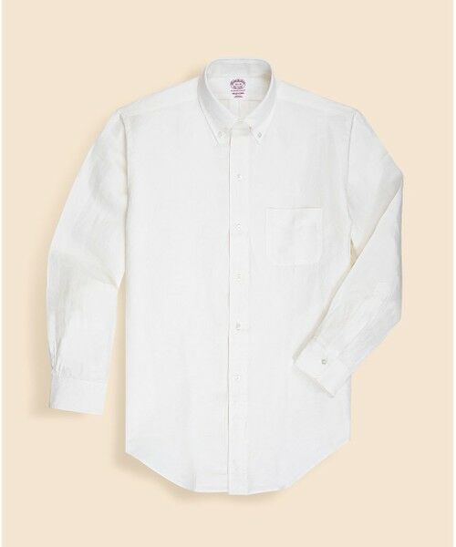 Brooks Brothers / ブルックス ブラザーズ シャツ・ブラウス | ◆JAPAN TRAD.◆ リネン／ブラタクシルク　オックスフォード　６つ釦　ドレスシャツ　Traditional Fit | 詳細3
