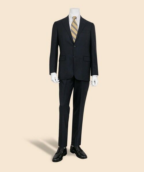 美品☆BROOKS BROTHERS セットアップスーツ メンズ　ネイビー Brooks Brothers スーツ セットアップ ストライプ 紺 40/34