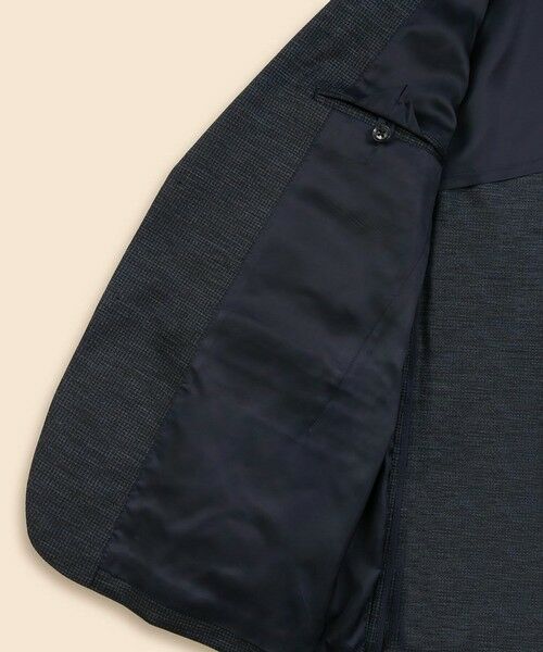 Brooks Brothers / ブルックス ブラザーズ テーラードジャケット | ウール　ニット　ハウンドトゥース　段返り３釦サックジャケット　Slim | 詳細10