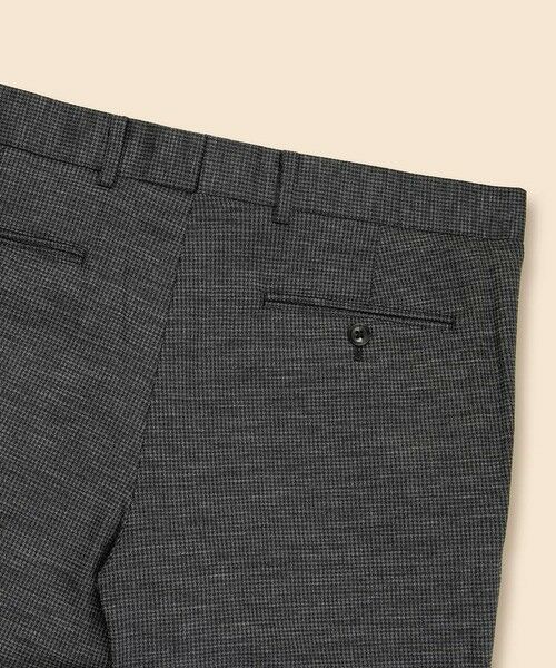 Brooks Brothers / ブルックス ブラザーズ スラックス・ドレスパンツ | ウール　ニット　ハウンドトゥース　プレーンフロント　トラウザーズ　Slim | 詳細1
