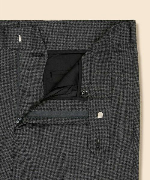 Brooks Brothers / ブルックス ブラザーズ スラックス・ドレスパンツ | ウール　ニット　ハウンドトゥース　プレーンフロント　トラウザーズ　Slim | 詳細2