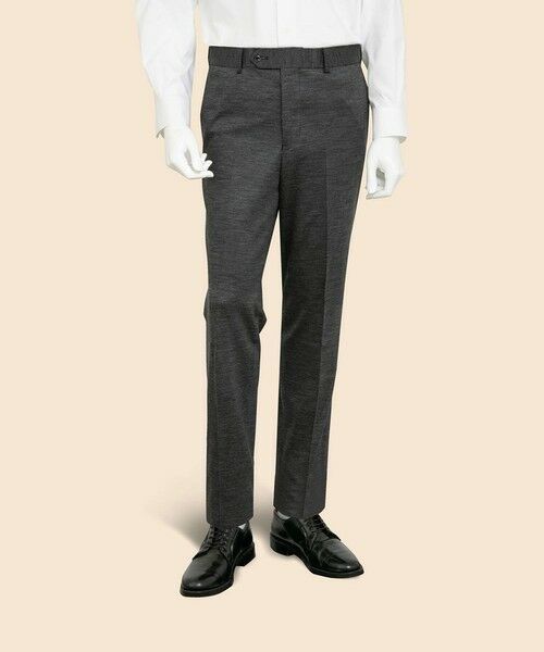 Brooks Brothers / ブルックス ブラザーズ スラックス・ドレスパンツ | ウール　ニット　ハウンドトゥース　プレーンフロント　トラウザーズ　Slim | 詳細3