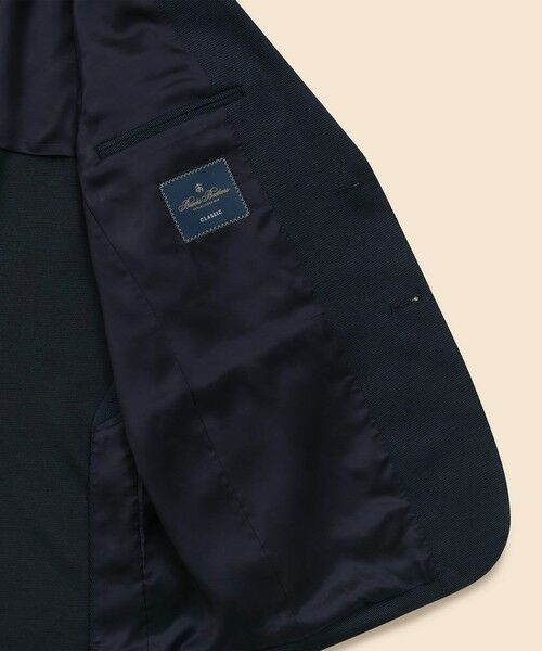 Brooks Brothers / ブルックス ブラザーズ テーラードジャケット | ウール／ポリエステル　ニット　ピンドット　シングル２釦ジャケット　Classic | 詳細10