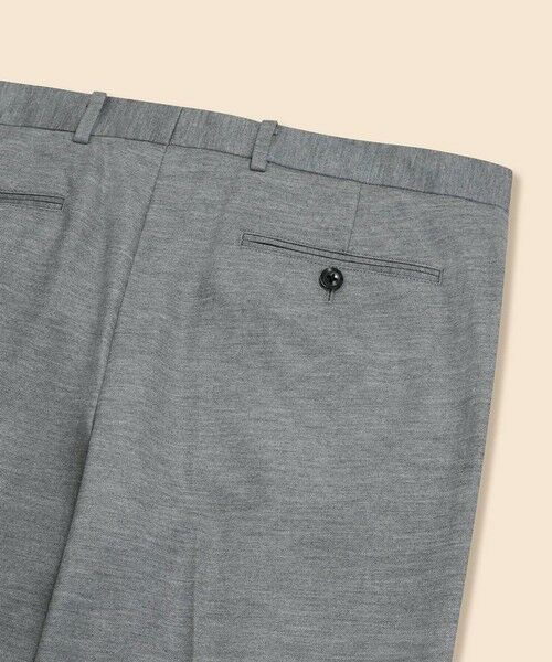 Brooks Brothers / ブルックス ブラザーズ スラックス・ドレスパンツ | ウール/ポリエステル モクロディ ニット プレーンフロント トラウザーズ Slim | 詳細1