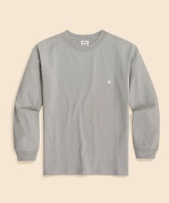 Brooks Brothers / ブルックス ブラザーズ カットソー（半袖以外） | USAコットンジャージー　ヘビーウェイト　GFロゴ　ロングスリーブ　Tシャツ