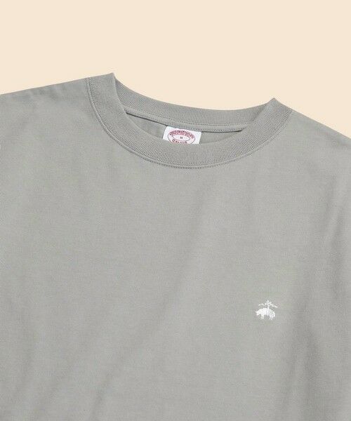 Brooks Brothers / ブルックス ブラザーズ カットソー（半袖以外） | USAコットンジャージー　ヘビーウェイト　GFロゴ　ロングスリーブ　Tシャツ | 詳細1