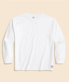 Brooks Brothers / ブルックス ブラザーズ カットソー（半袖以外） | USAコットンジャージー　ヘビーウェイト　GFロゴラベル　ロングスリーブ　Tシャツ