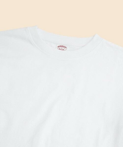 Brooks Brothers / ブルックス ブラザーズ カットソー（半袖以外） | USAコットンジャージー　ヘビーウェイト　GFロゴラベル　ロングスリーブ　Tシャツ | 詳細1