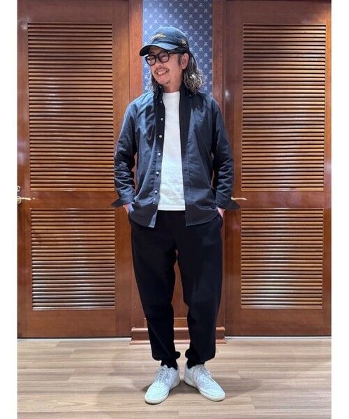 Brooks Brothers / ブルックス ブラザーズ カットソー（半袖以外） | USAコットンジャージー　ヘビーウェイト　GFロゴラベル　ロングスリーブ　Tシャツ | 詳細3