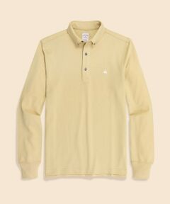 Brooks Brothers / ブルックス ブラザーズ ポロシャツ | コットン／ポリエステル　ハイツイストピケ　GFロゴ　ロングスリーブポロシャツ
