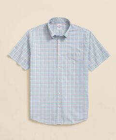 Brooks Brothers / ブルックス ブラザーズ シャツ・ブラウス | コットンポプリン　シーズナルパターン　ショートスリーブ　フライデーシャツ