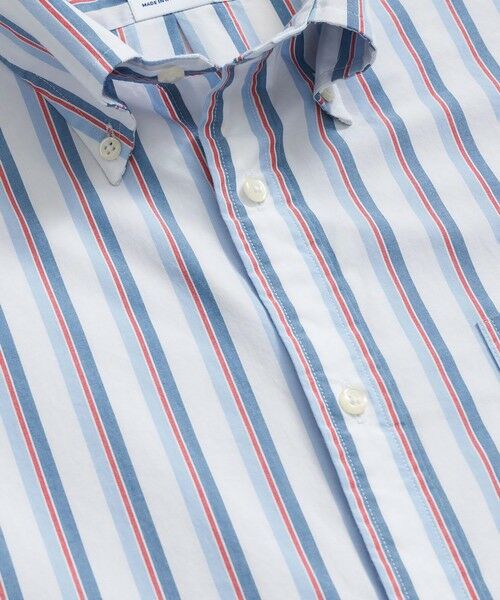 Brooks Brothers / ブルックス ブラザーズ シャツ・ブラウス | コットンポプリン　シーズナルパターン　ショートスリーブ　フライデーシャツ | 詳細7