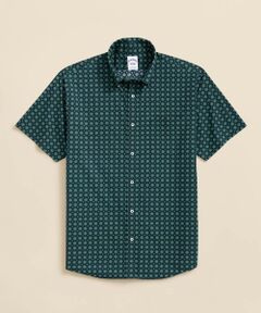 【送料無料】Brooks Brothersのボタンダウン半袖ポロシャツ　Lサイズ Brooks Brothers｜◇オンラインストア限定◇ポリエステル GFロゴ