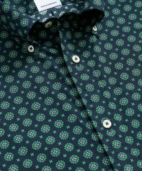 Brooks Brothers / ブルックス ブラザーズ シャツ・ブラウス | コットンポプリン　ジオメトリック　ショートスリーブ　フライデーシャツ | 詳細1