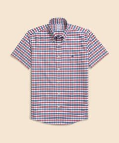 Brooks Brothers / ブルックス ブラザーズ シャツ・ブラウス | ストレッチオックスフォード　GFロゴ　ショートスリーブ　カジュアルシャツ　Regular Fit