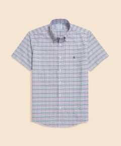 Brooks Brothers / ブルックス ブラザーズ シャツ・ブラウス | ストレッチオックスフォード　GFロゴ　ショートスリーブ　カジュアルシャツ　Regular Fit