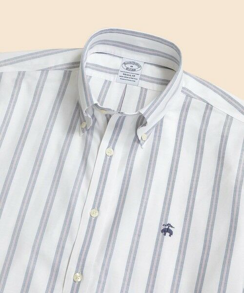 Brooks Brothers / ブルックス ブラザーズ シャツ・ブラウス | ストレッチオックスフォード　GFロゴ　ショートスリーブ　カジュアルシャツ　Regular Fit | 詳細1