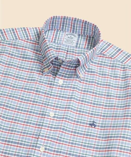 Brooks Brothers / ブルックス ブラザーズ シャツ・ブラウス | ストレッチオックスフォード　GFロゴ　ショートスリーブ　カジュアルシャツ　Regular Fit | 詳細7