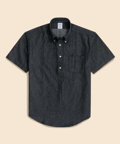 Brooks Brothers / ブルックス ブラザーズ シャツ・ブラウス | コットン　デニム　ショートスリーブ　プルオーバーシャツ