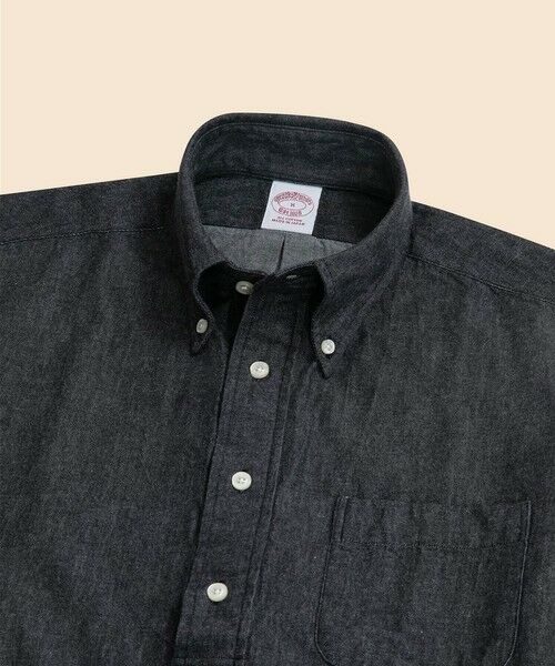 Brooks Brothers / ブルックス ブラザーズ シャツ・ブラウス | コットン　デニム　ショートスリーブ　プルオーバーシャツ | 詳細3