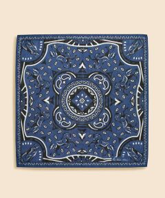 Brooks Brothers / ブルックス ブラザーズ バンダナ・スカーフ | ◆JAPAN TRAD.◆ シルク／リネン　ホースモチーフ　バンダナスカーフ