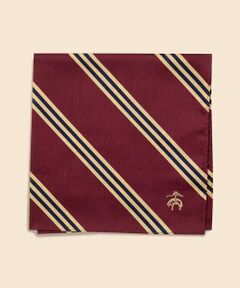 Brooks Brothers / ブルックス ブラザーズ ハンカチ | コットン　BB#1ストライププリント　ハンカチ
