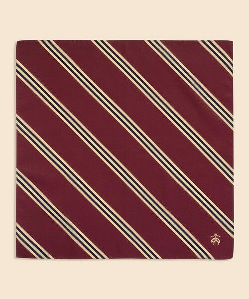 Brooks Brothers / ブルックス ブラザーズ ハンカチ | コットン　BB#1ストライププリント　ハンカチ | 詳細2