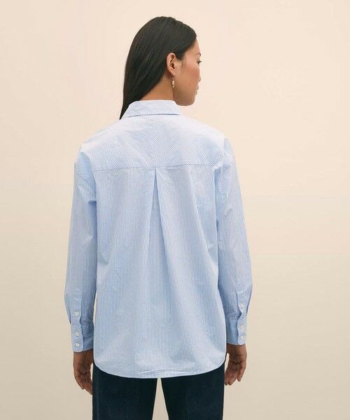 Brooks Brothers / ブルックス ブラザーズ シャツ・ブラウス | コットンポプリン　リラックスフィット　ストライプシャツ | 詳細1
