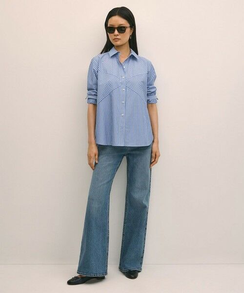 Brooks Brothers / ブルックス ブラザーズ シャツ・ブラウス | コットンポプリン　フロントパッチワーク　ストライプシャツ | 詳細3