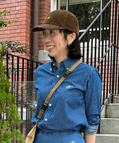 Brooks Brothers / ブルックス ブラザーズ シャツ・ブラウス | 【Double B Collection】 コットン　ライトウェイトデニム　BBロゴ　ボタンダウンシャツ　Classic Fit