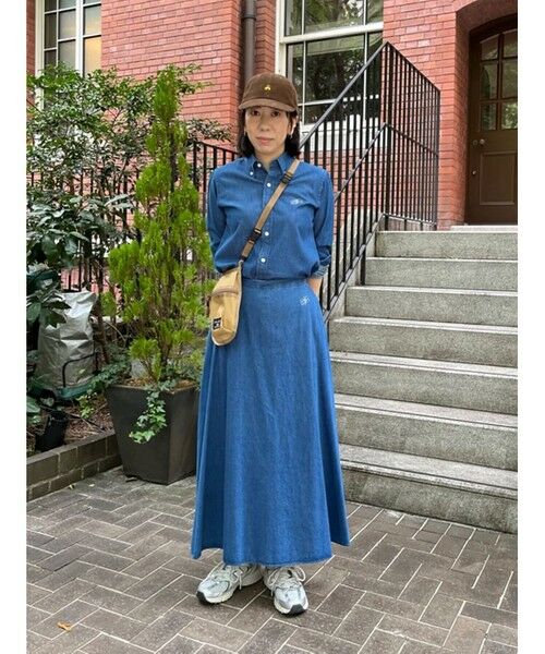 Brooks Brothers / ブルックス ブラザーズ シャツ・ブラウス | 【Double B Collection】 コットン　ライトウェイトデニム　BBロゴ　ボタンダウンシャツ　Classic Fit | 詳細4