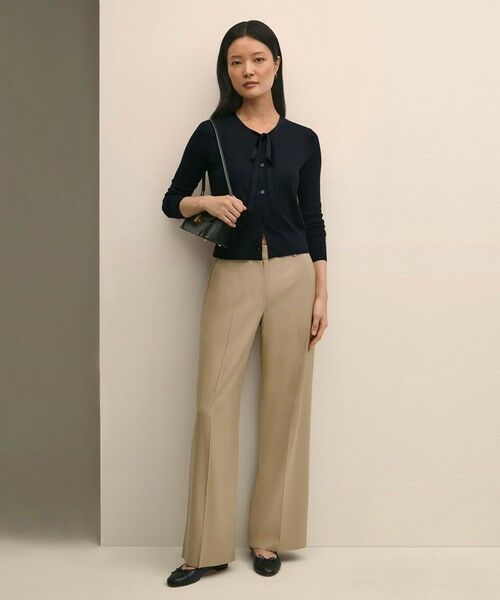 Brooks Brothers / ブルックス ブラザーズ カーディガン・ボレロ | シルク/レーヨン ナローリボンタイ カーディガン | 詳細4