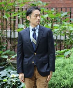 Brooks Brothers / ブルックス ブラザーズ テーラードジャケット | ミラクルクリンプウール　ボタニーサージ　段返り３釦ブレザー　Classic