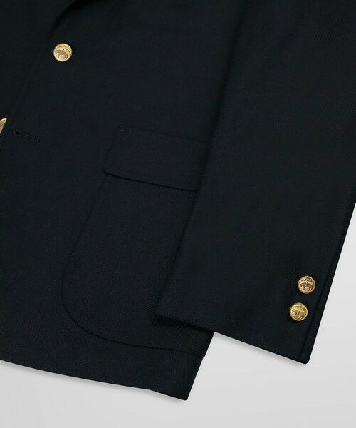 Brooks Brothers / ブルックス ブラザーズ テーラードジャケット | ミラクルクリンプウール ボタニーサージ 段返り3釦ブレザー Classic | 詳細3