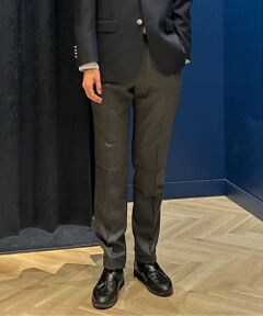 Brooks Brothers / ブルックス ブラザーズ スラックス・ドレスパンツ | ウール　サキソニー　プレーンフロント　トラウザーズ　Classic