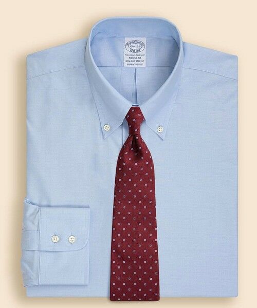 Brooks Brothers/ブルックス ブラザーズ ノンアイロン スーピマコットンストレッチ フレンチプラケット ドレスシャツ Regular Fit ライトブルー 16 - 34 Brooks Brothers/ブルックス ブラザーズ ノンアイロン スーピマコットンストレッチ フレンチプラケット ドレスシャツ Regular Fit ライトブルー 16 - 34