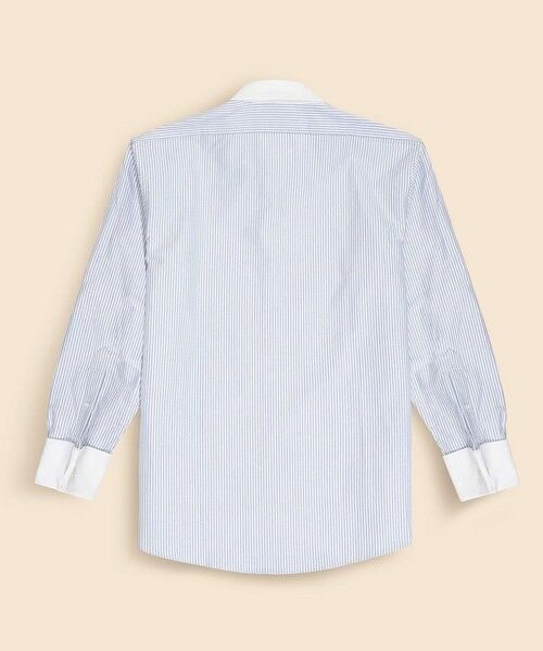 Brooks Brothers / ブルックス ブラザーズ シャツ・ブラウス | コットン　オックスフォード　10プリーツ　ストライプ　フレンチカフス　フォーマルボタンダウンシャツ　Regular Fit | 詳細1