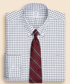 Brooks Brothers / ブルックス ブラザーズ シャツ・ブラウス | ストレッチロイヤルオックスフォード　ウィンドウペイン　ドレスシャツ　Regular Fit