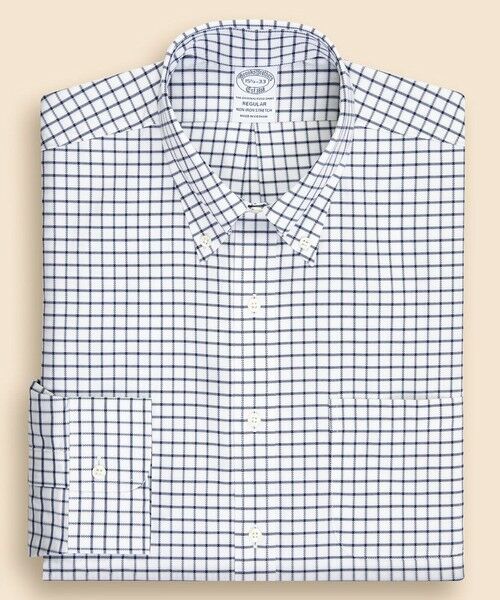 Brooks Brothers / ブルックス ブラザーズ シャツ・ブラウス | ストレッチロイヤルオックスフォード　ウィンドウペイン　ドレスシャツ　Regular Fit | 詳細6