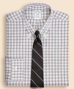 Brooks Brothers / ブルックス ブラザーズ シャツ・ブラウス | ストレッチピンポイントオックスフォード　チェック　ドレスシャツ　Regular Fit