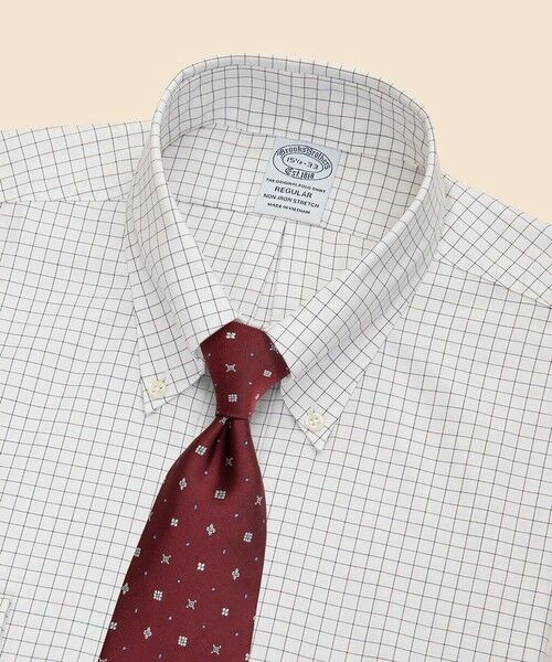 Brooks Brothers / ブルックス ブラザーズ シャツ・ブラウス | ストレッチピンポイントオックスフォード　チェック　ドレスシャツ　Regular Fit | 詳細2