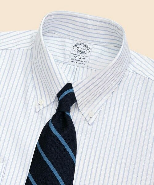 Brooks Brothers / ブルックス ブラザーズ シャツ・ブラウス | ストレッチドビー　ストライプ　ドレスシャツ　Regular Fit | 詳細2