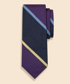 Brooks Brothers / ブルックス ブラザーズ ネクタイ | シルク　ワイドマルチストライプ　レップタイ